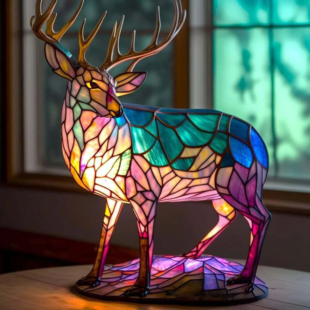 Stained Glass Animal Lamps – Illuminate Your Home with Charm and Colour