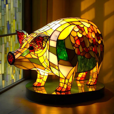Stained Glass Animal Lamps – Illuminate Your Home with Charm and Colour