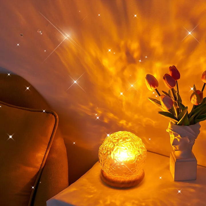 Wave Projection Table Lamp – Create a Magical and Relaxing Atmosphere