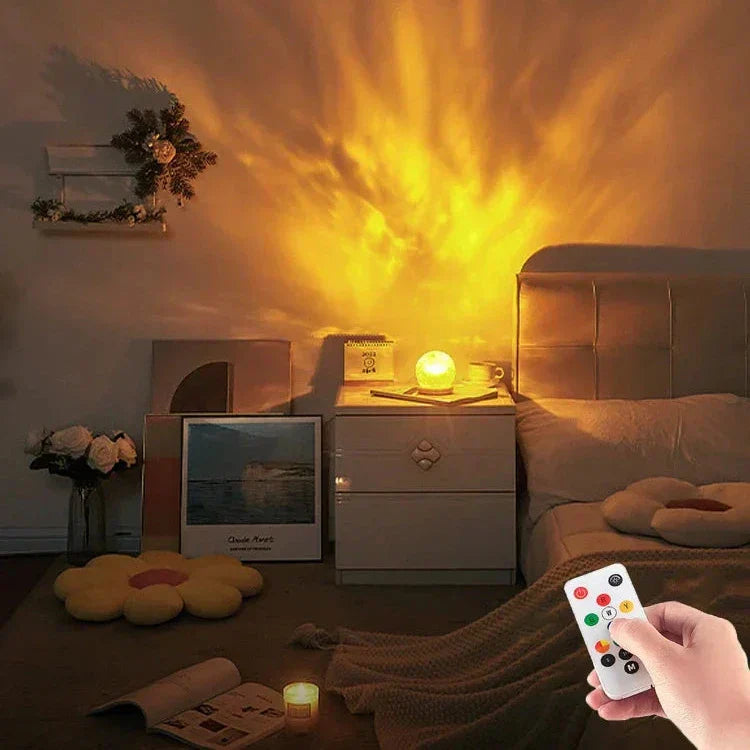 Wave Projection Table Lamp – Create a Magical and Relaxing Atmosphere
