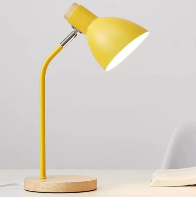 Wood and Metal Desk Lamp – Functional and Stylish Lighting for Your Workspace
