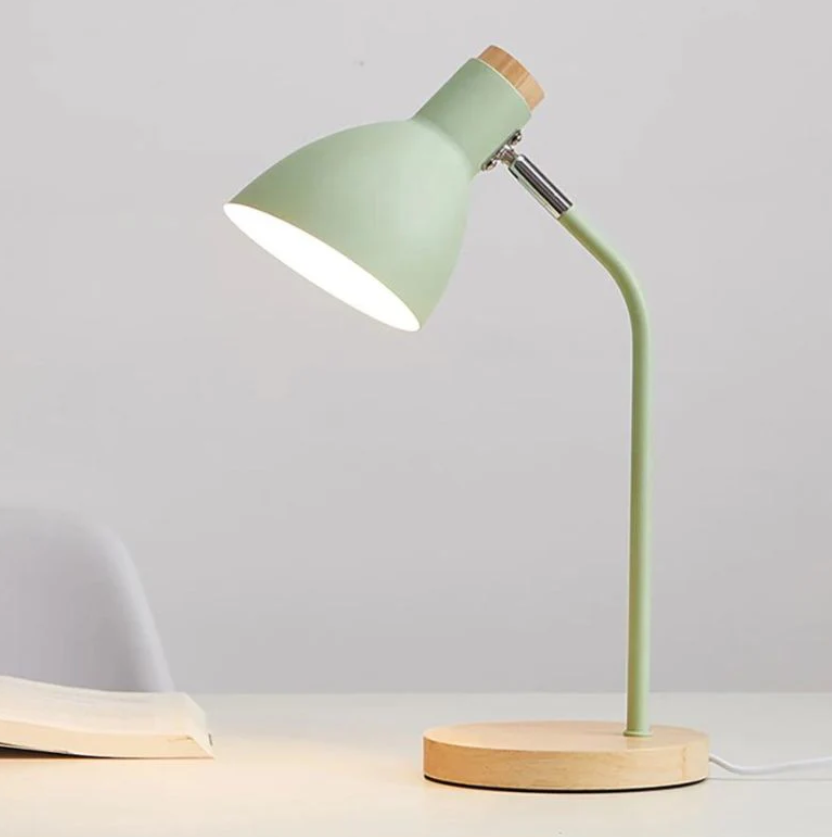 Wood and Metal Desk Lamp – Functional and Stylish Lighting for Your Workspace