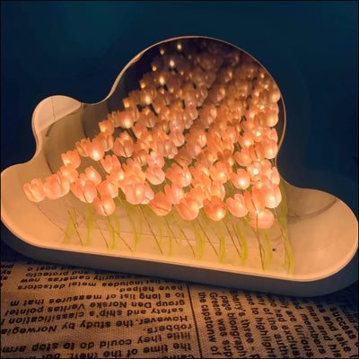 Tulip LED Infinity Mirror – A Magical Touch for Your Interior