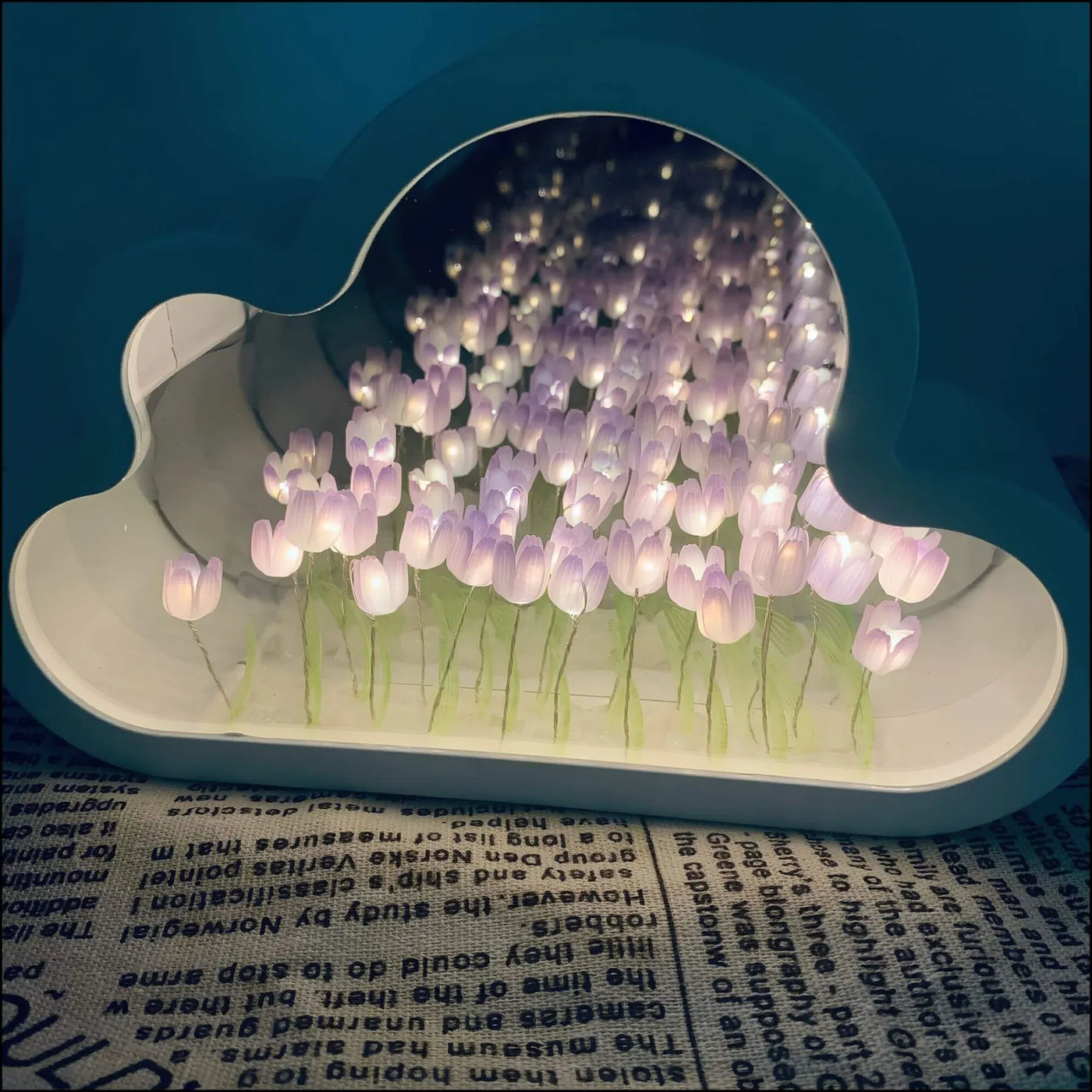 Tulip LED Infinity Mirror – A Magical Touch for Your Interior