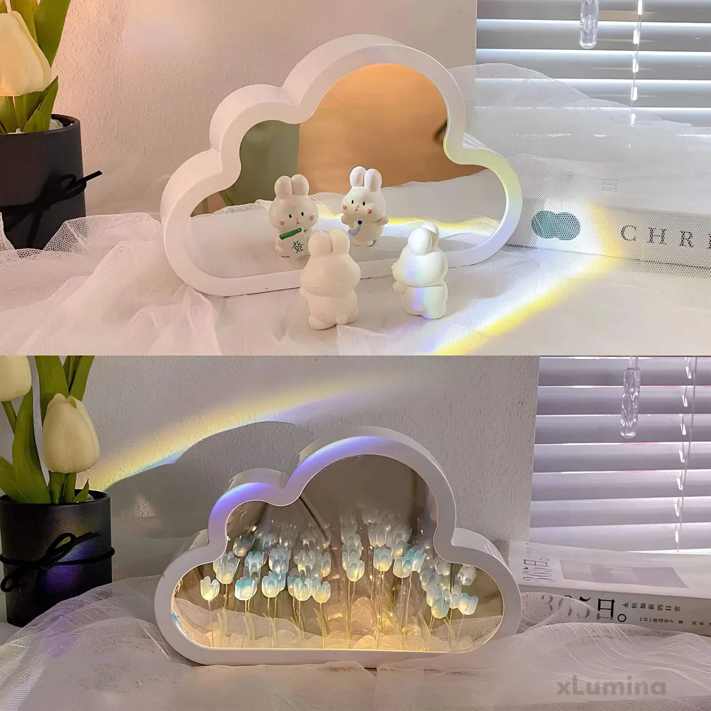 Tulip LED Infinity Mirror – A Magical Touch for Your Interior