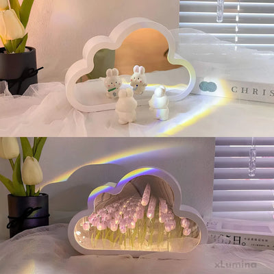 Tulip LED Infinity Mirror – A Magical Touch for Your Interior