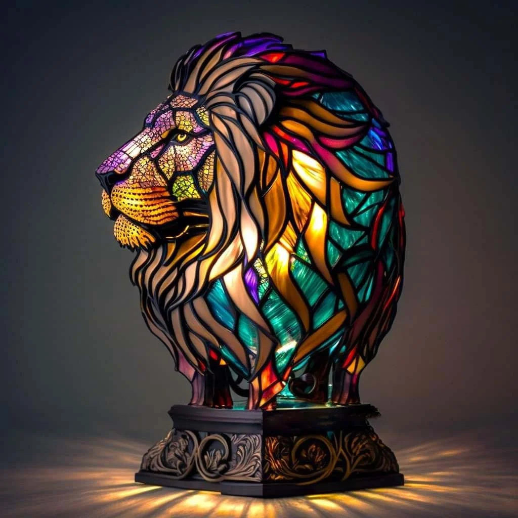 Stained Glass Animal Lamps – Illuminate Your Home with Charm and Colour